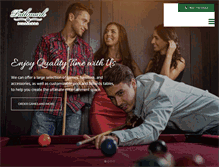 Tablet Screenshot of pathmarkbilliardsandgames.ca